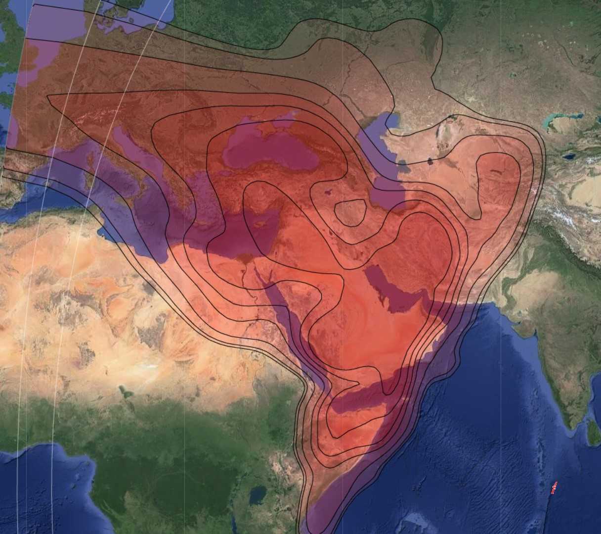 Satellite Beams Maps The Best Picture Of Beam